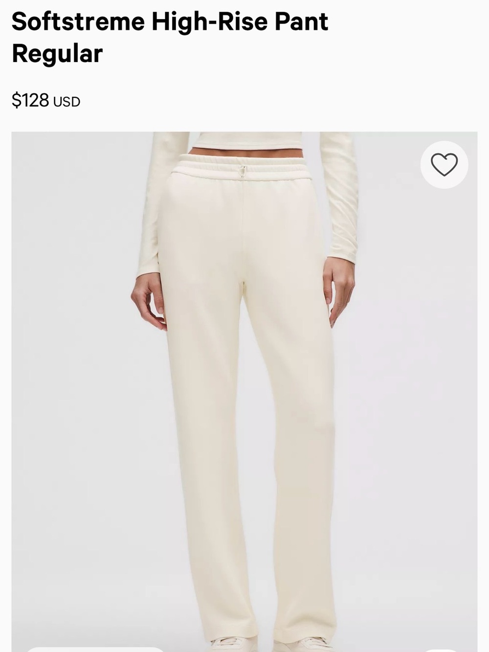 Lululemon Softstream High-Rise Pant Regular 4